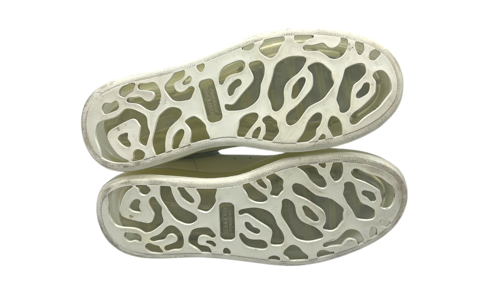 Alexander McQueen Oversized "Clear Sole White" (PreOwned)