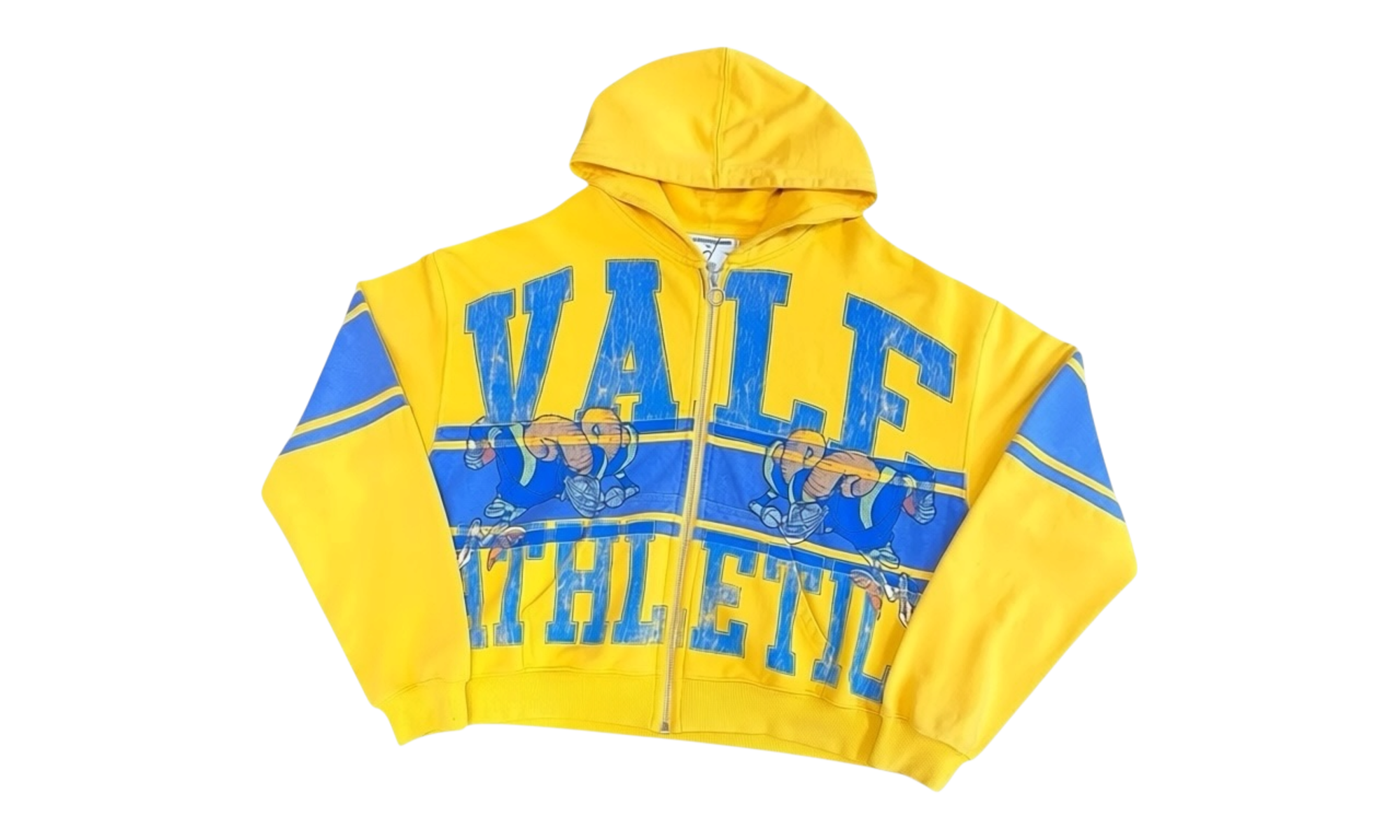 Vale Forever Bighorn Zip Up Hoodie Yellow (PreOwned)