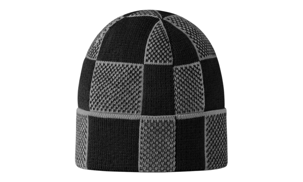 Louis Vuitton Black Damier Heritage Beanie