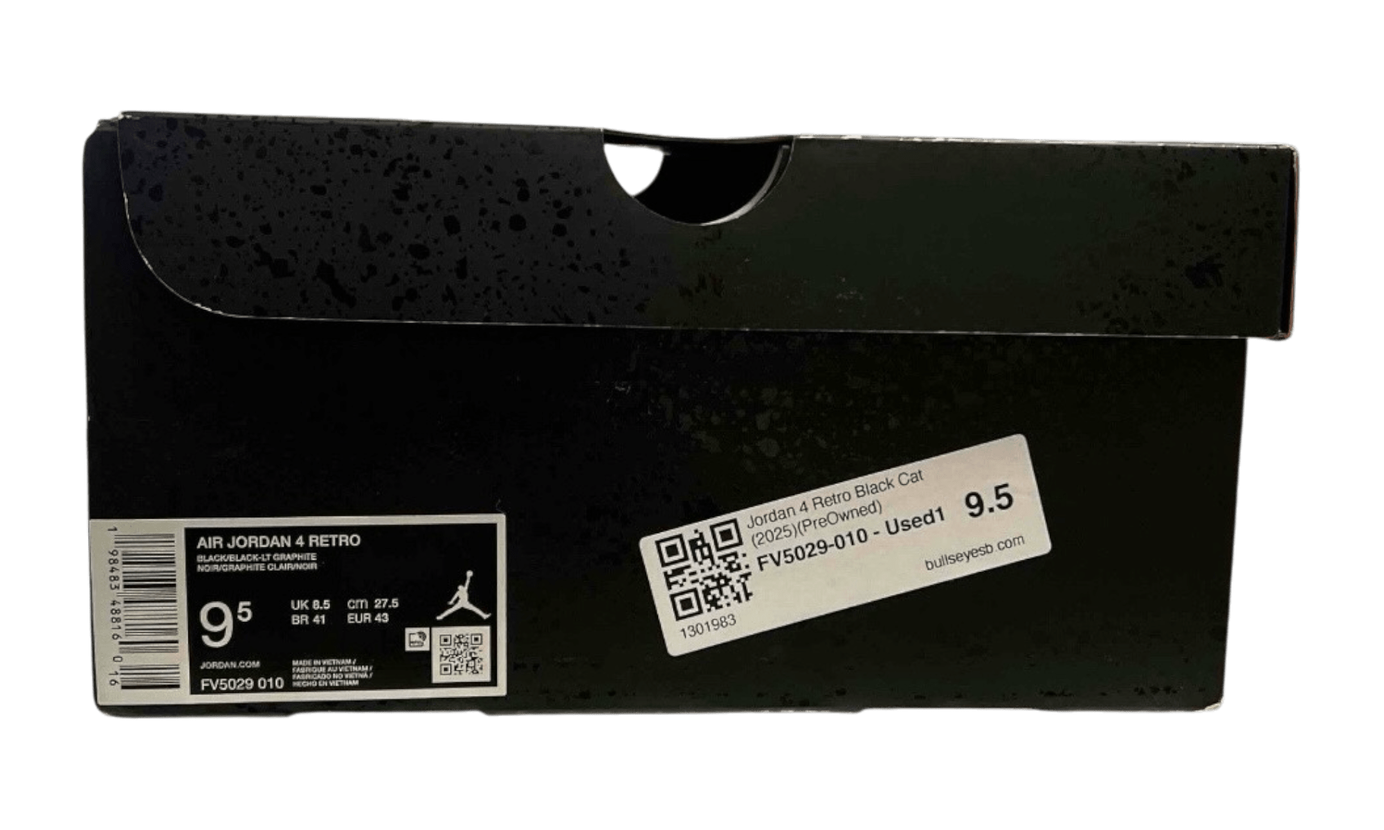 Jordan 4 Retro Black Cat (2025) (PreOwned)