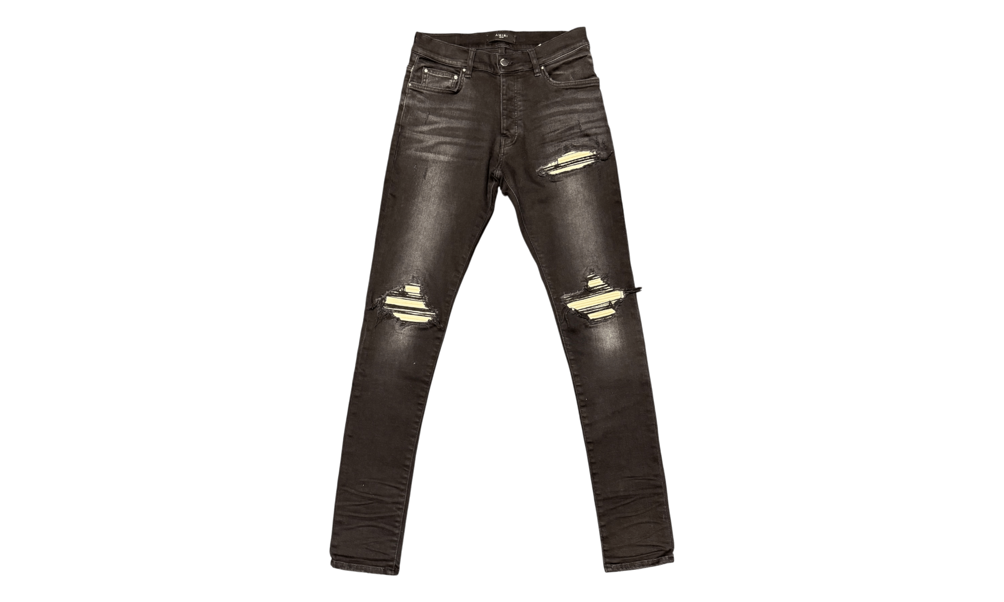 Amiri Mx1 Ultrasuede Black Jean