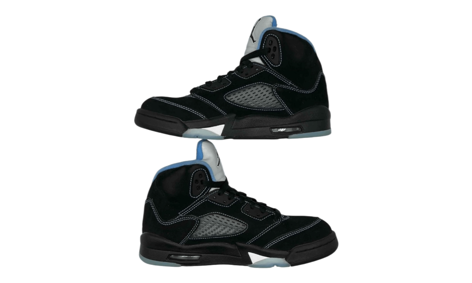 Jordan 5 Retro Black University Blue (2026) (GS) (PreOwned) (No Box)