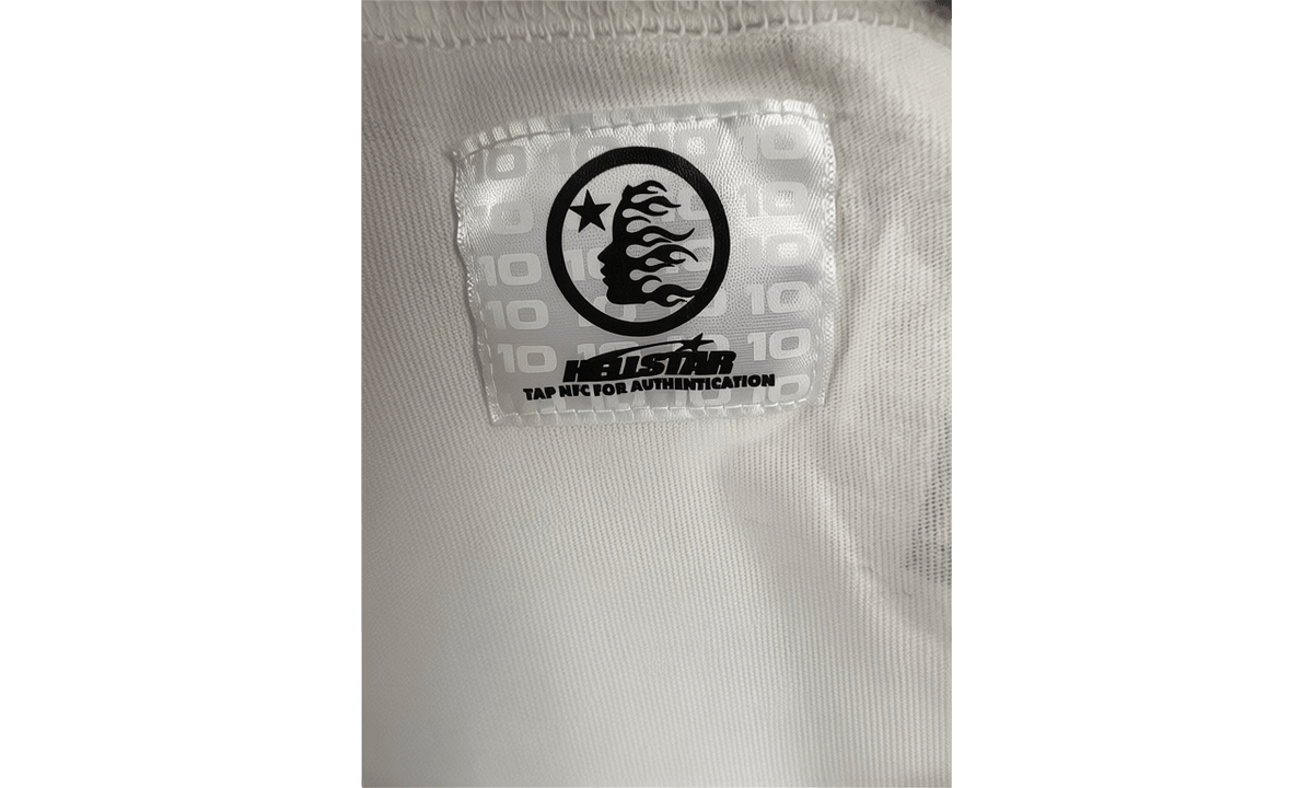 Hellstar Pixel White Longsleeve T-Shirt (PreOwned)