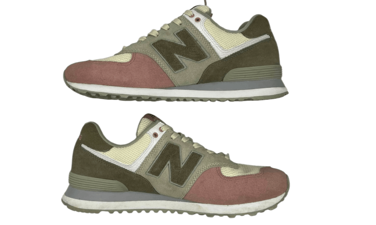 New Balance 574 Pink Olive (PreOwned) (No Box)