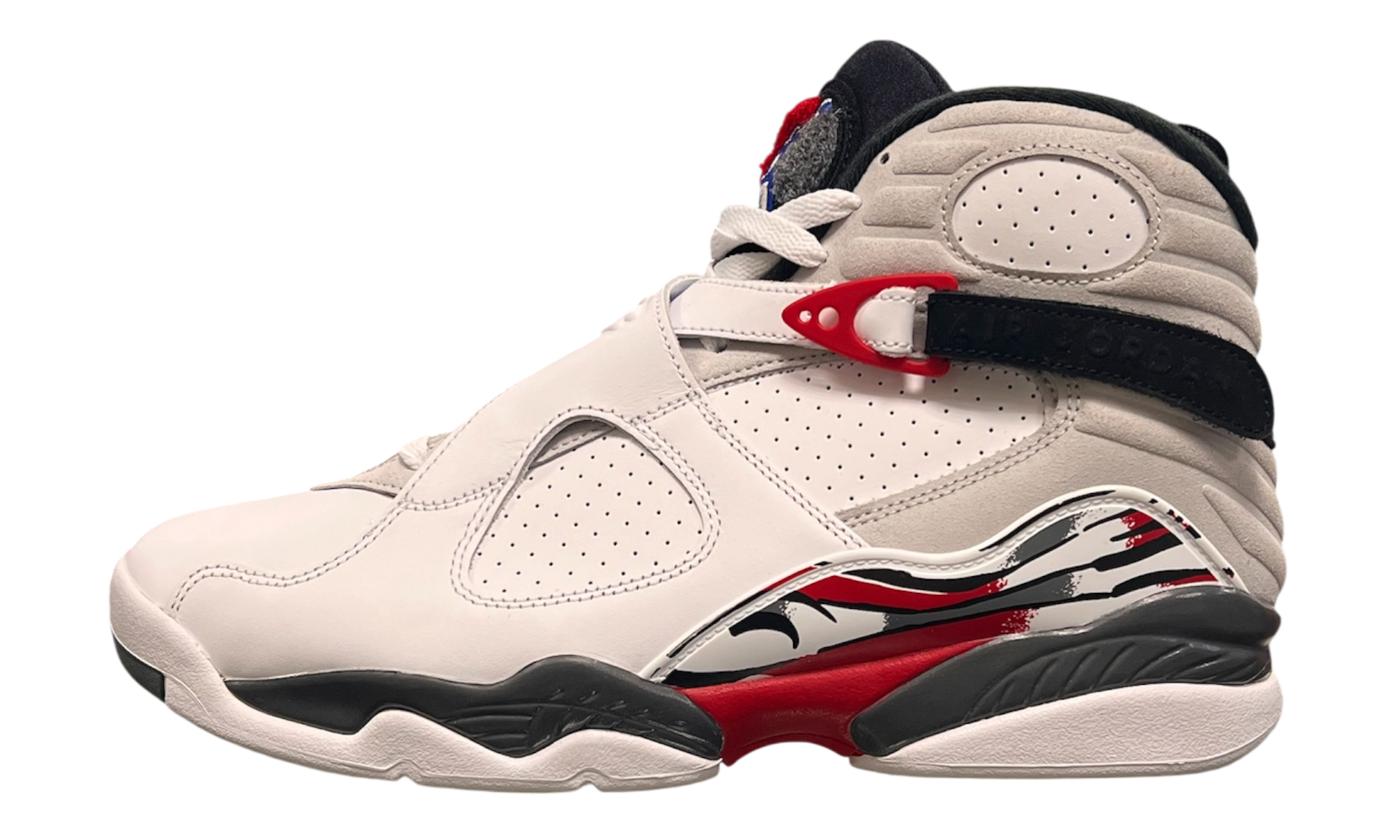 Jordan 8 Retro White True Red (2025)(Preowned)