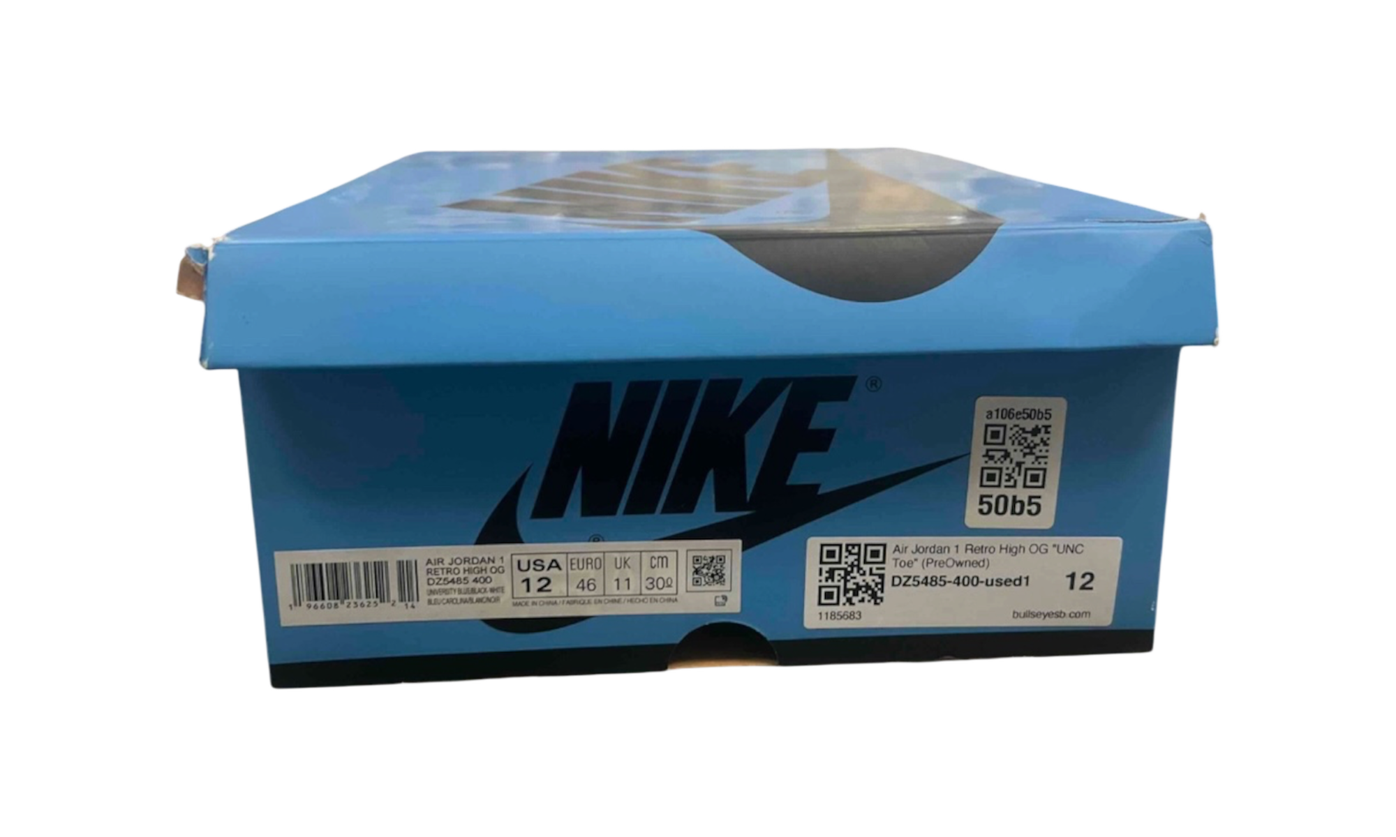 Air Jordan 1 Retro High OG "UNC Toe" (PreOwned)