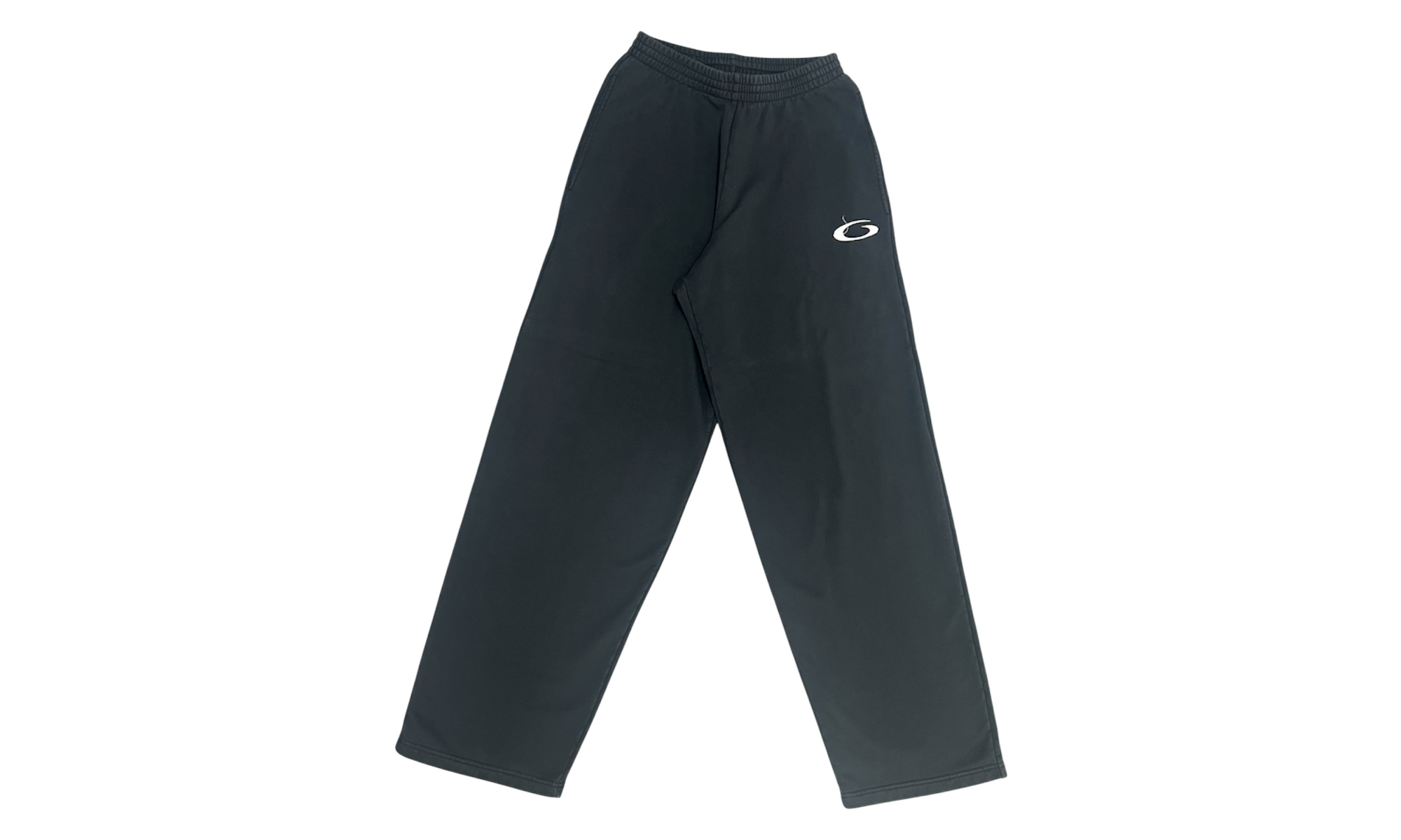 Balenciaga Loop Sports Basketball Icon Logo Black Sweatpants (PreOwned)