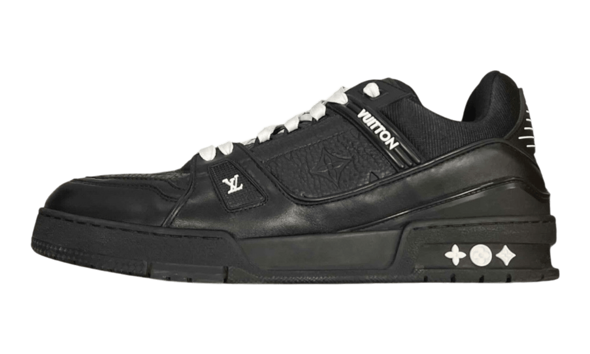 Louis Vuitton Trainer Black Embossed Monogram (PreOwned)