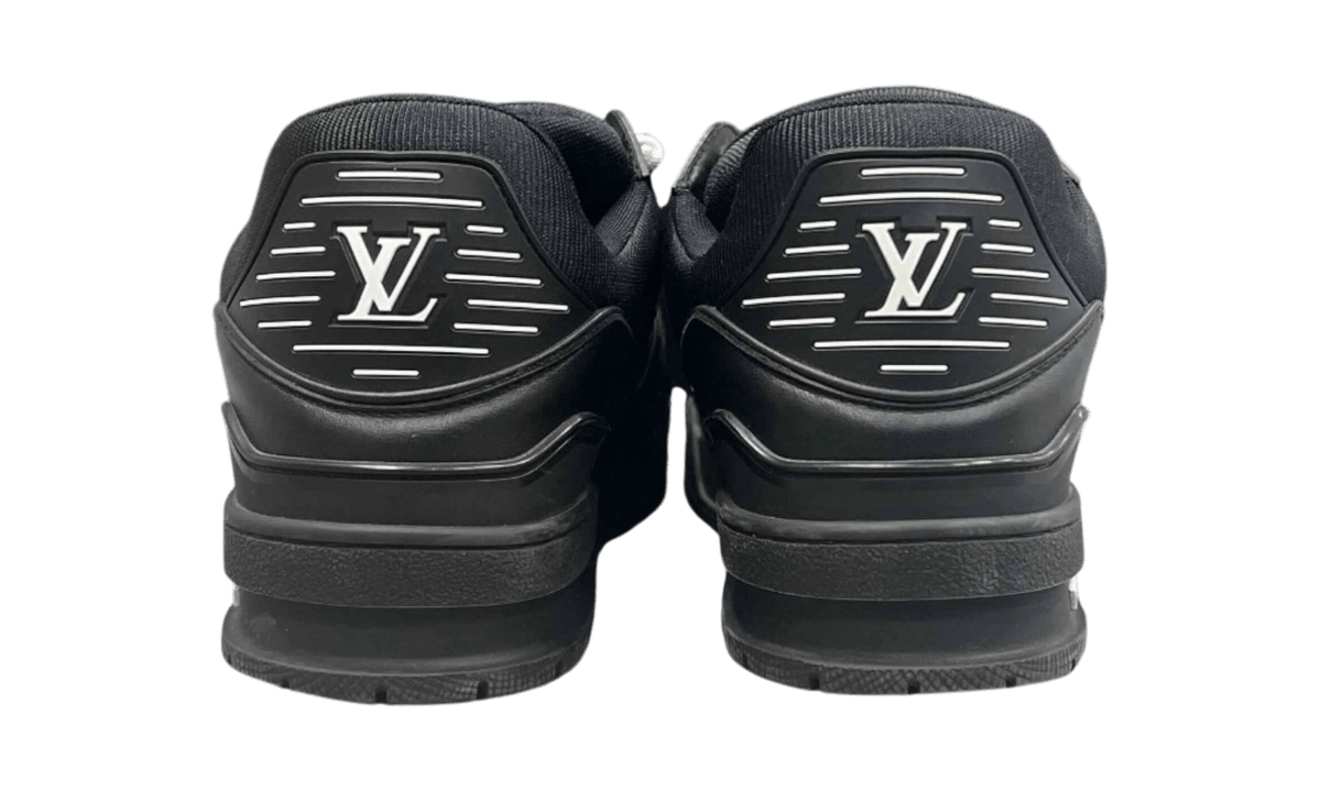 Louis Vuitton Trainer Black Embossed Monogram (PreOwned)
