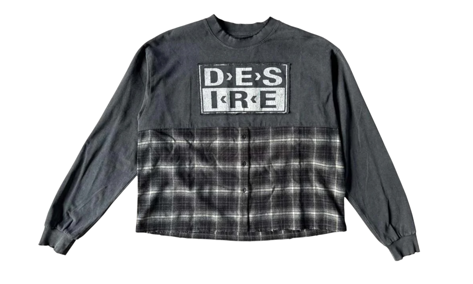 Bottega Desires Hybrid Flannel Grey Longsleeve