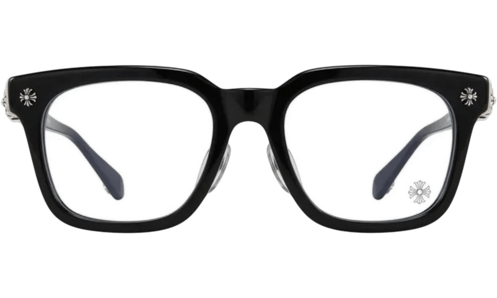 Chrome Hearts Cox Ucker Glasses Black/Silver