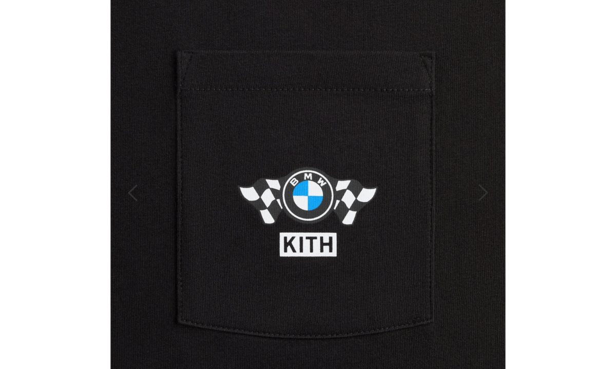 Kith for BMW CSi 3.0 Schematic Pocket Black T-Shirt