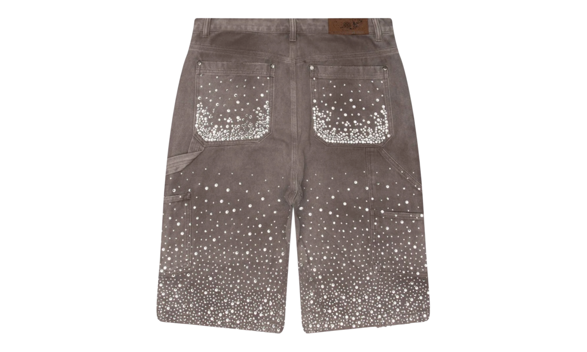 Birth of a Royal Child Grey Jean shorts