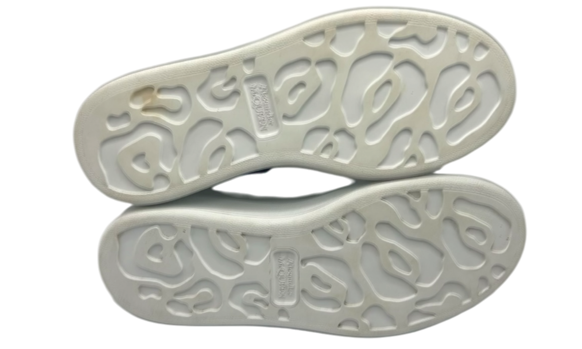 Alexander McQueen Oversized "Paris Blue" Sneakers (PreOwned) (No Box)