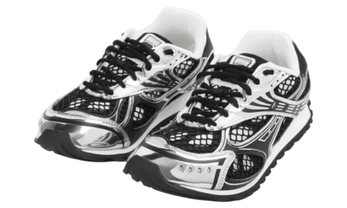 Bottega Veneta Orbit Black/Silver Sneaker