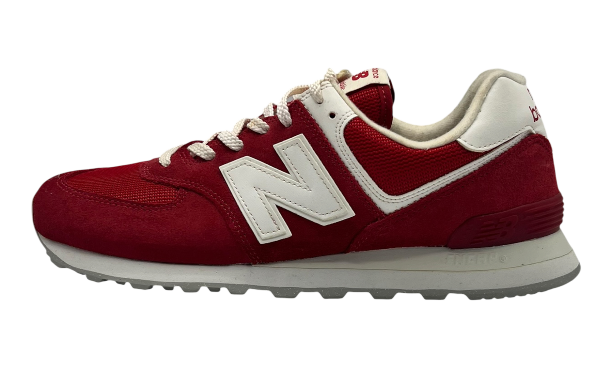 New Balance 574 Red White (PreOwned) (No Box)