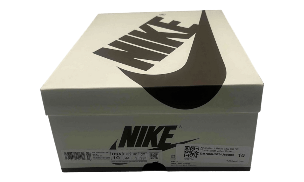 Air Jordan 1 Retro Low OG SP "Travis Scott Velvet Brown" (PreOwned)