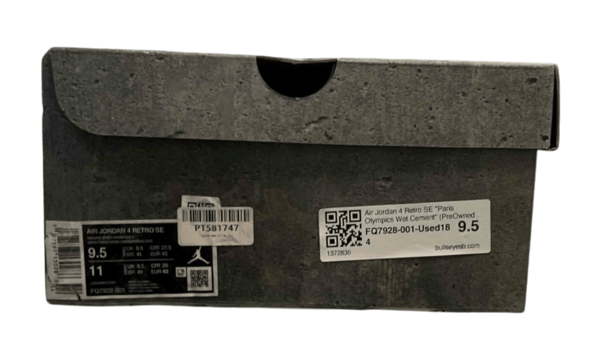 Air Jordan 4 Retro SE "Paris Olympics Wet Cement" (PreOwned) 