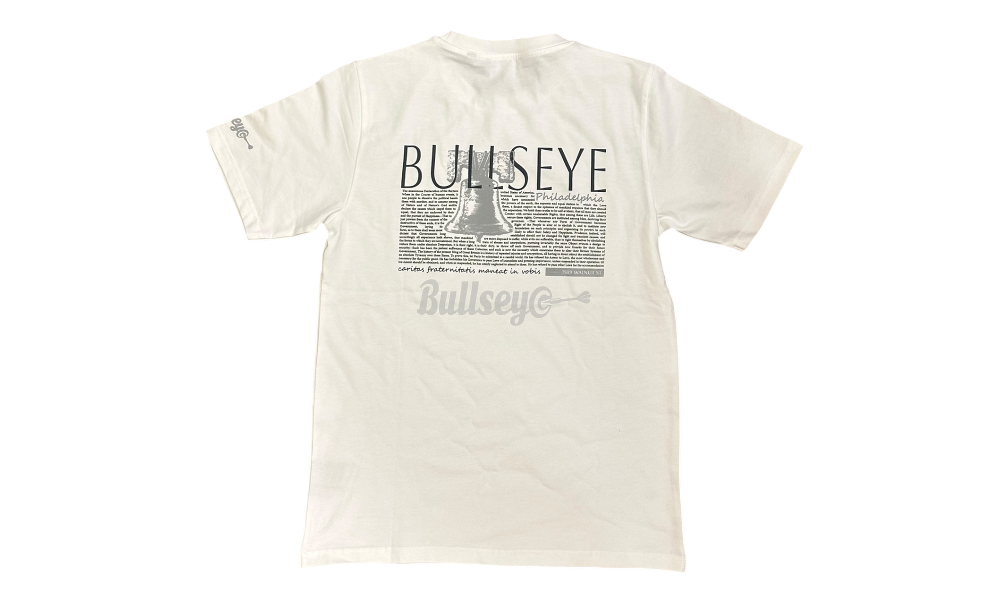 Bullseye Broken Bell White T-Shirt