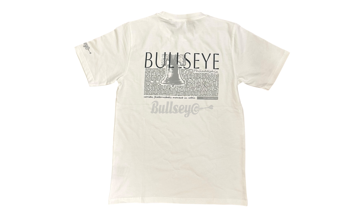 Bullseye Broken Bell White T-Shirt