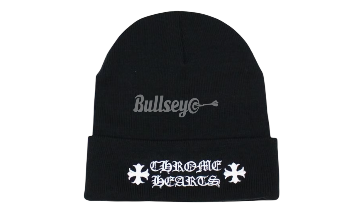 Chrome Hearts Script Logo Black Beanie