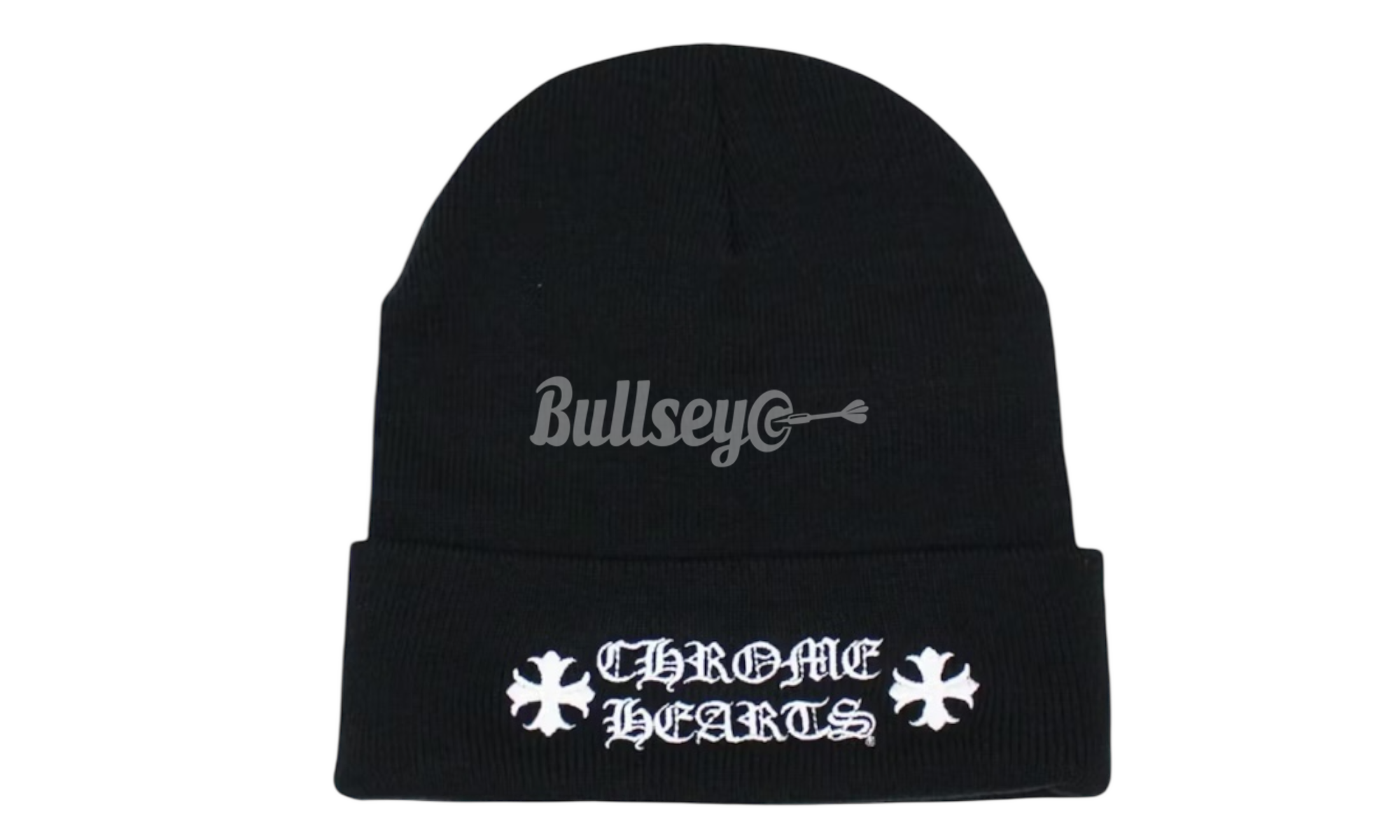 Chrome Hearts Script Logo Black Beanie