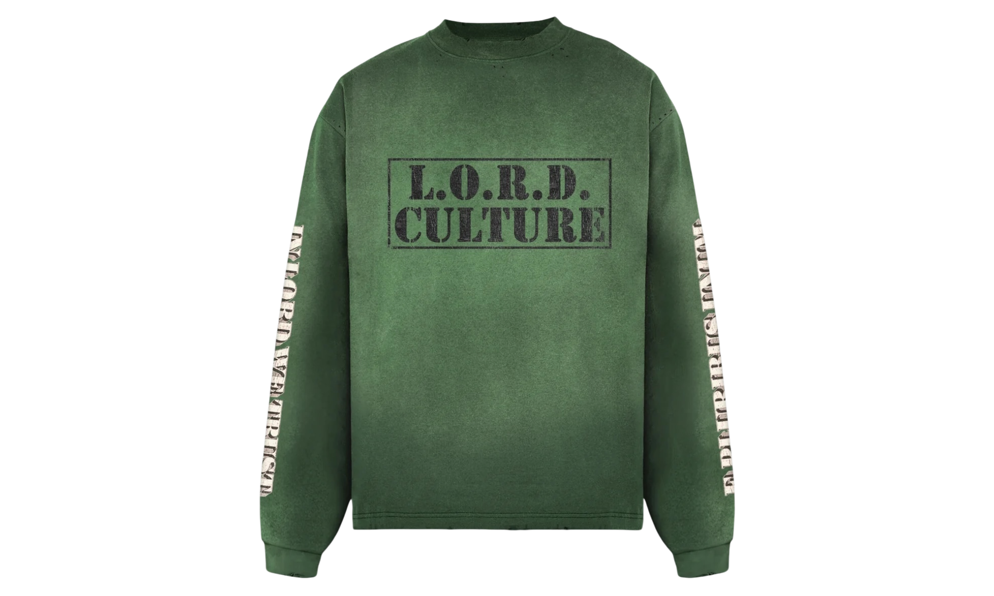 Lord Culture Classified Green Long Sleeve T-Shirt