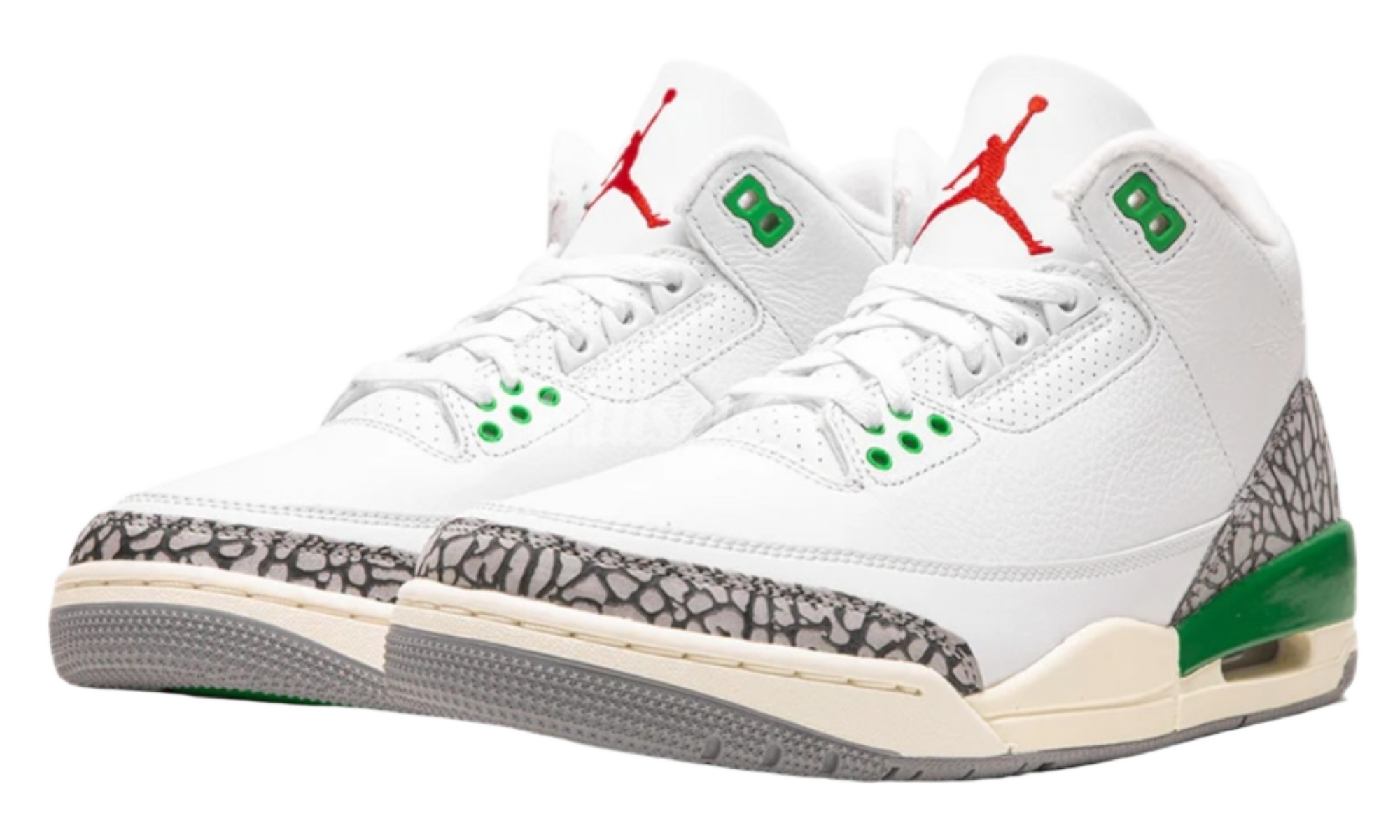 Jordan 3 Retro Lucky Green (Women's)