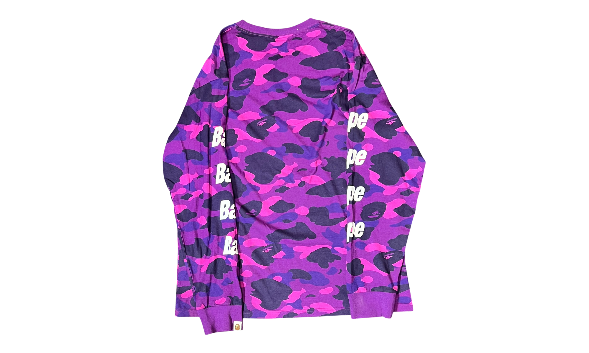 Bape Purple Camo Longsleeve (PreOwned)