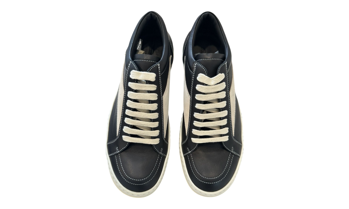 Rick Owens Mainline Vintage Low Black Sneakers