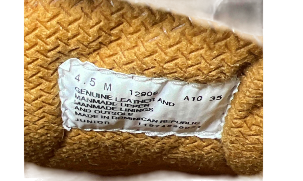 Timberland 6" Boot Wheat (GS) (PreOwned) (Rep Box)