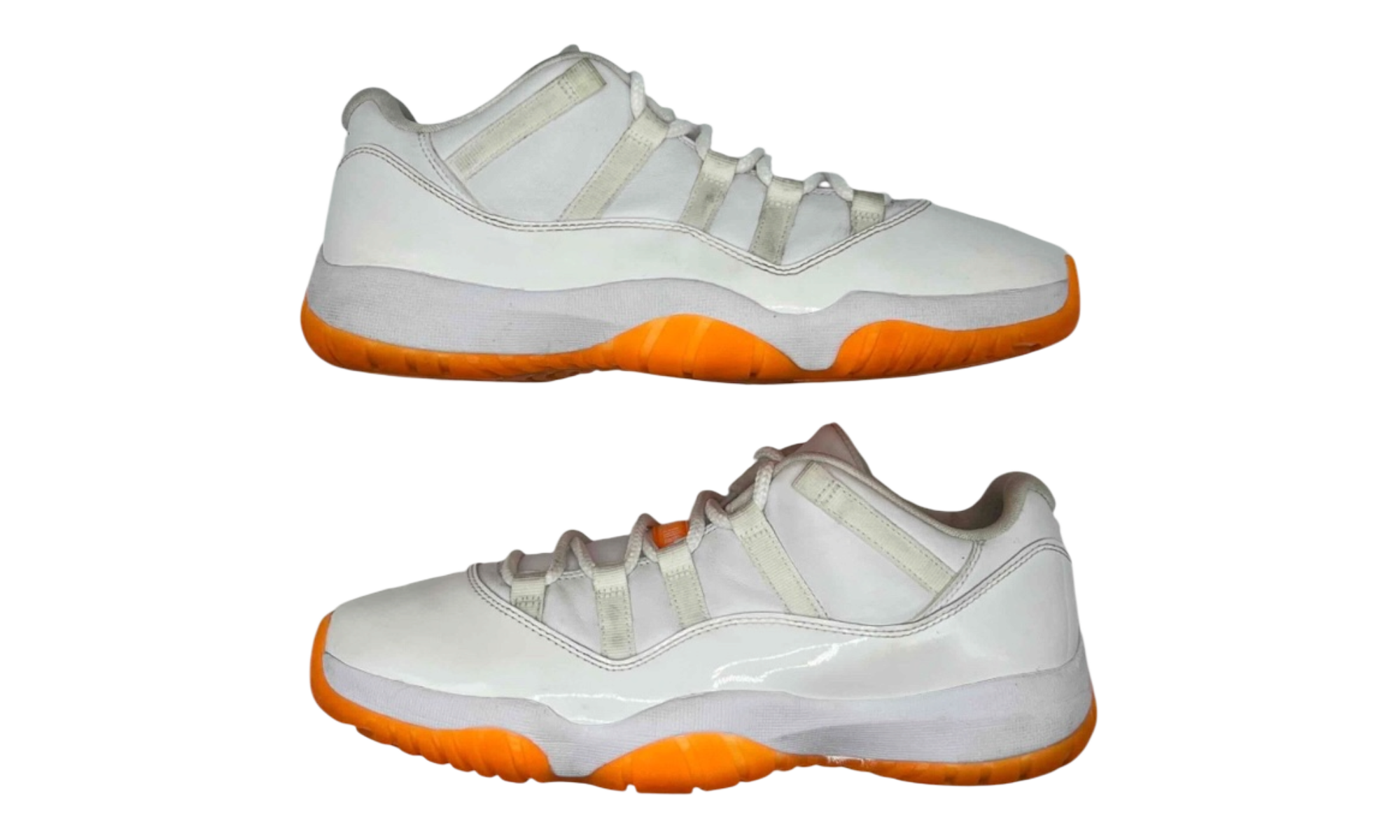 Jordan 11 Retro Low Citrus (2021) (PreOwned) (No Box)