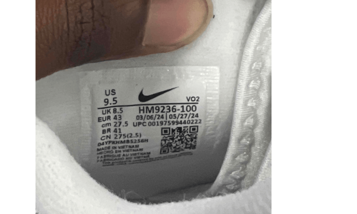 Nike Air DT Max '96 Colorado Away White Black (PreOwned)