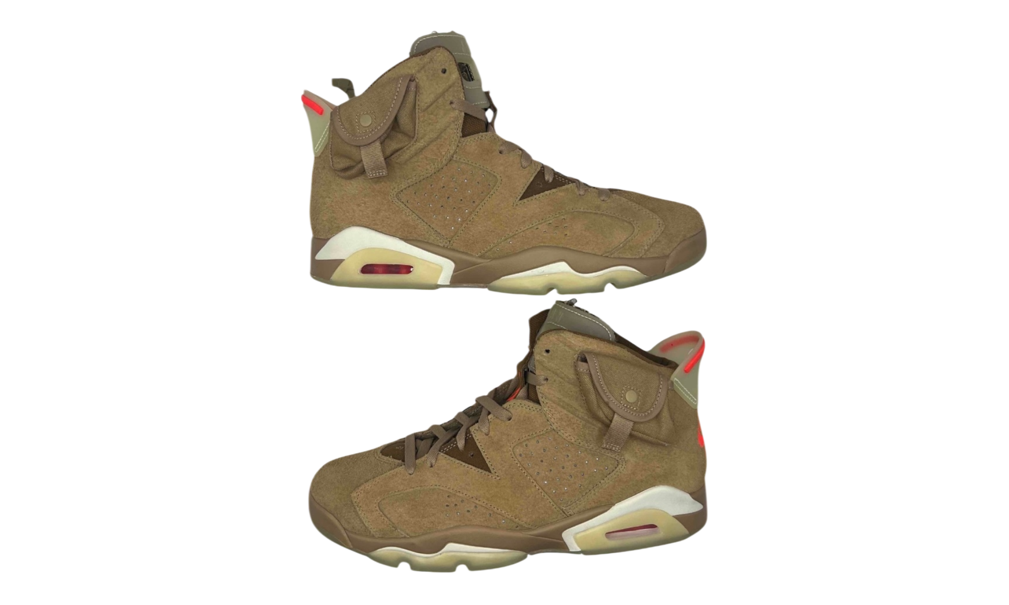 Jordan 6 Retro Travis Scott British Khaki (PreOwned)