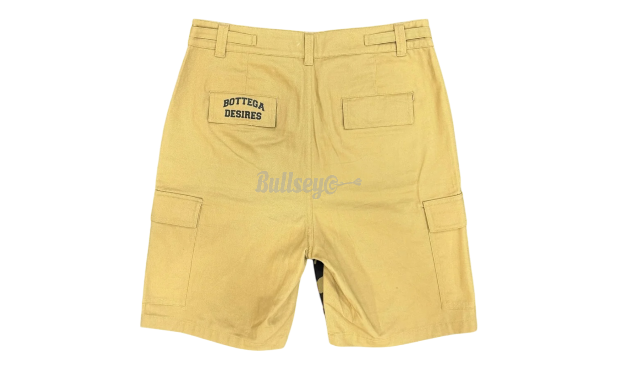 Bottega Desires Camo Cargo Shorts