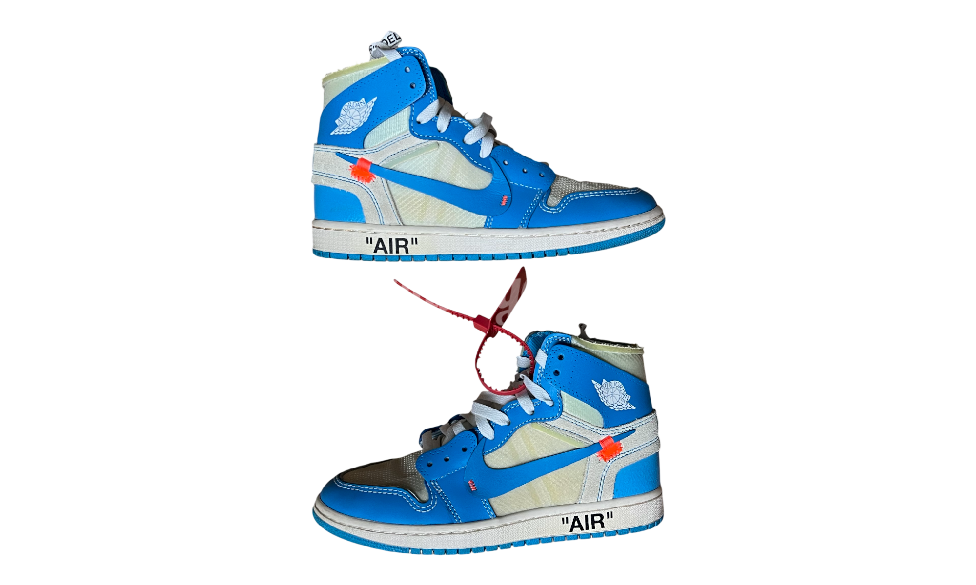 Nike Air Jordan 1 Retro High "University Blue" Off-White (PreOwned)