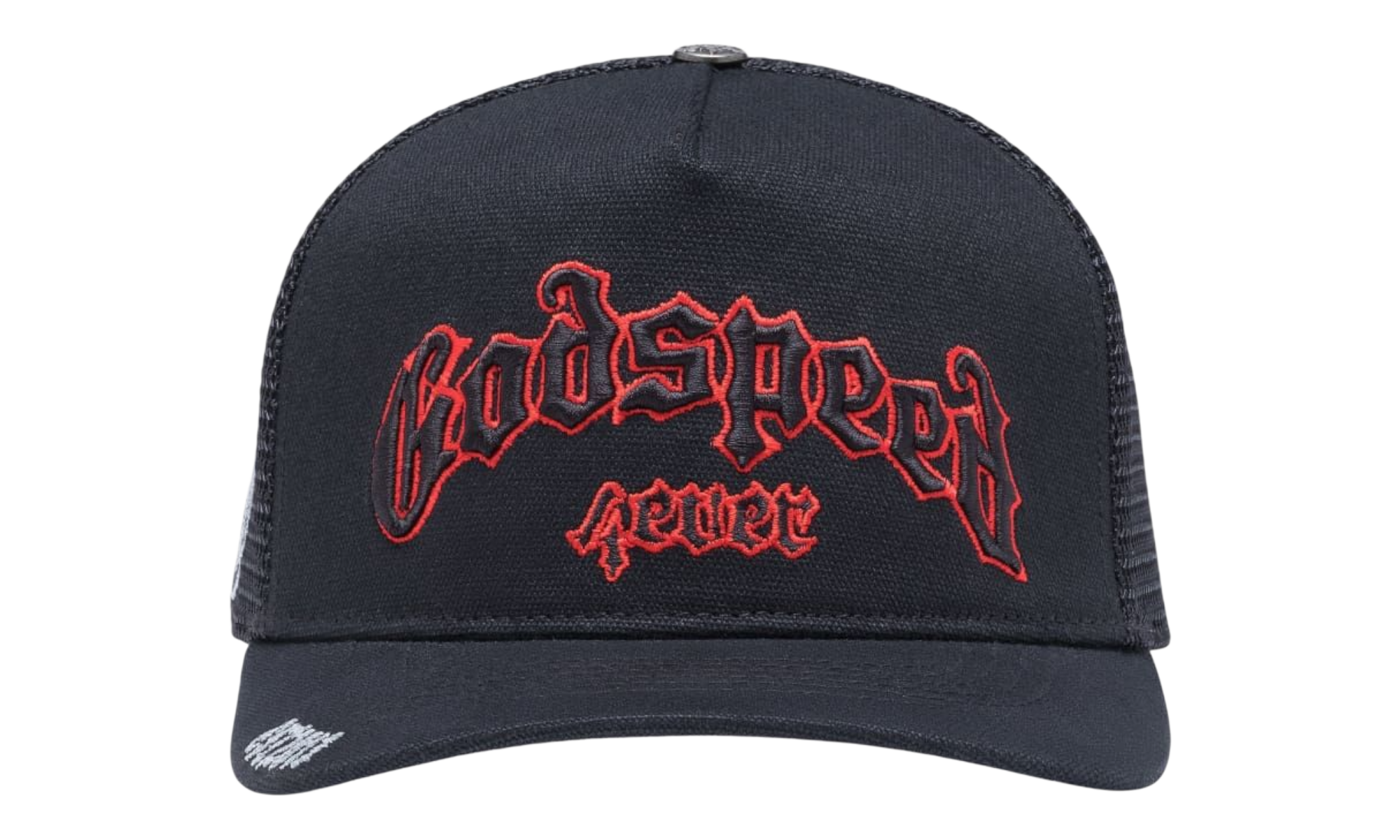 Godspeed Forever Black/Red Trucker Hat