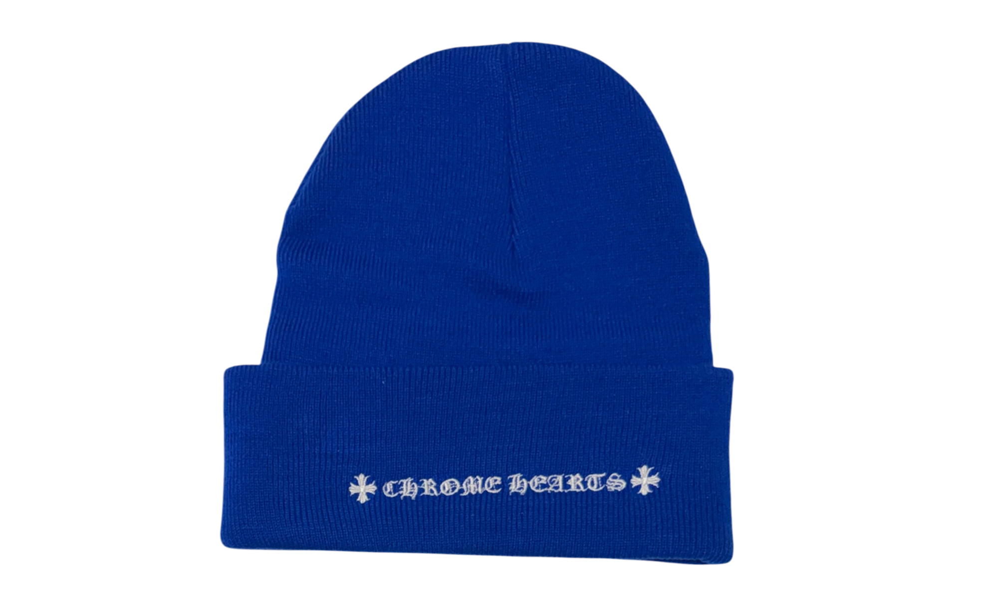 Chrome Hearts Watch Blue Beanie