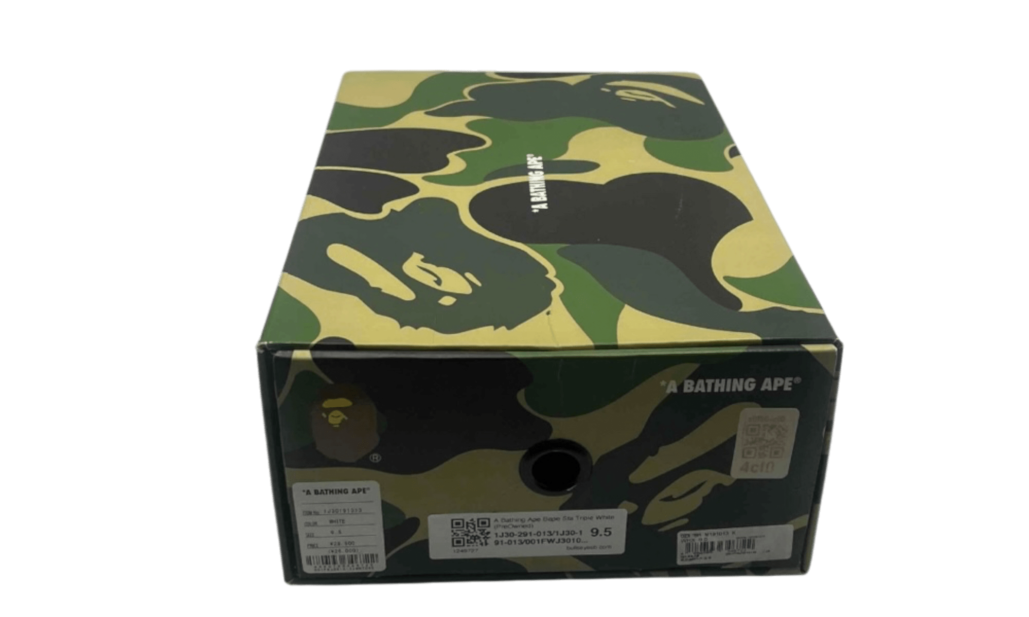 A Bathing Ape Bape Sta Triple White (PreOwned)