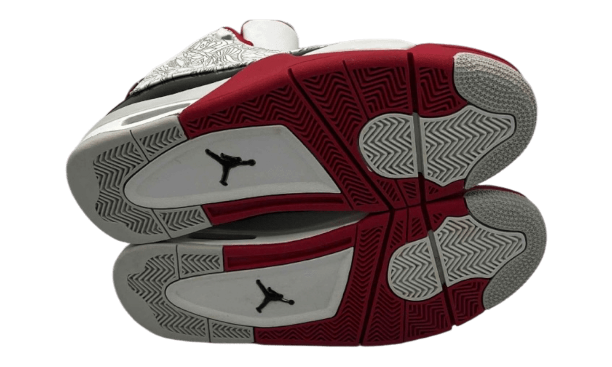 Jordan Dub Zero White Varsity Red (PreOwned)