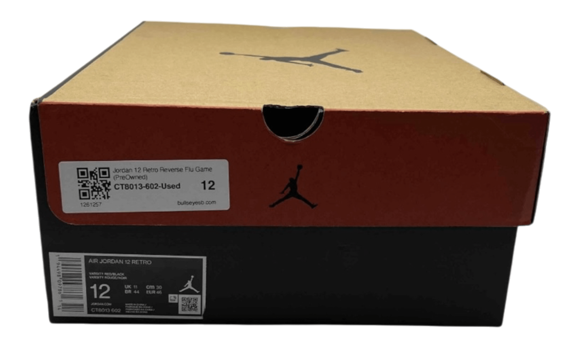 Jordan 12 Retro Reverse Flu Game (PreOwned)