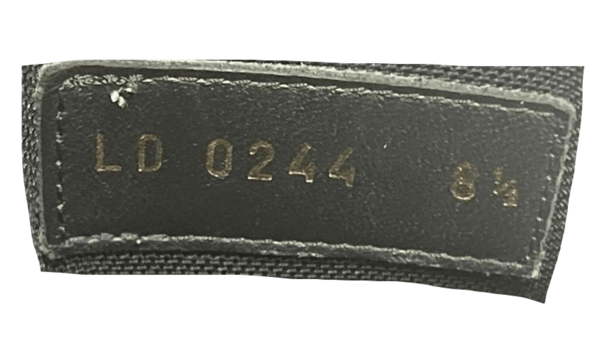 Louis Vuitton Trainer Black Embossed Monogram (PreOwned)