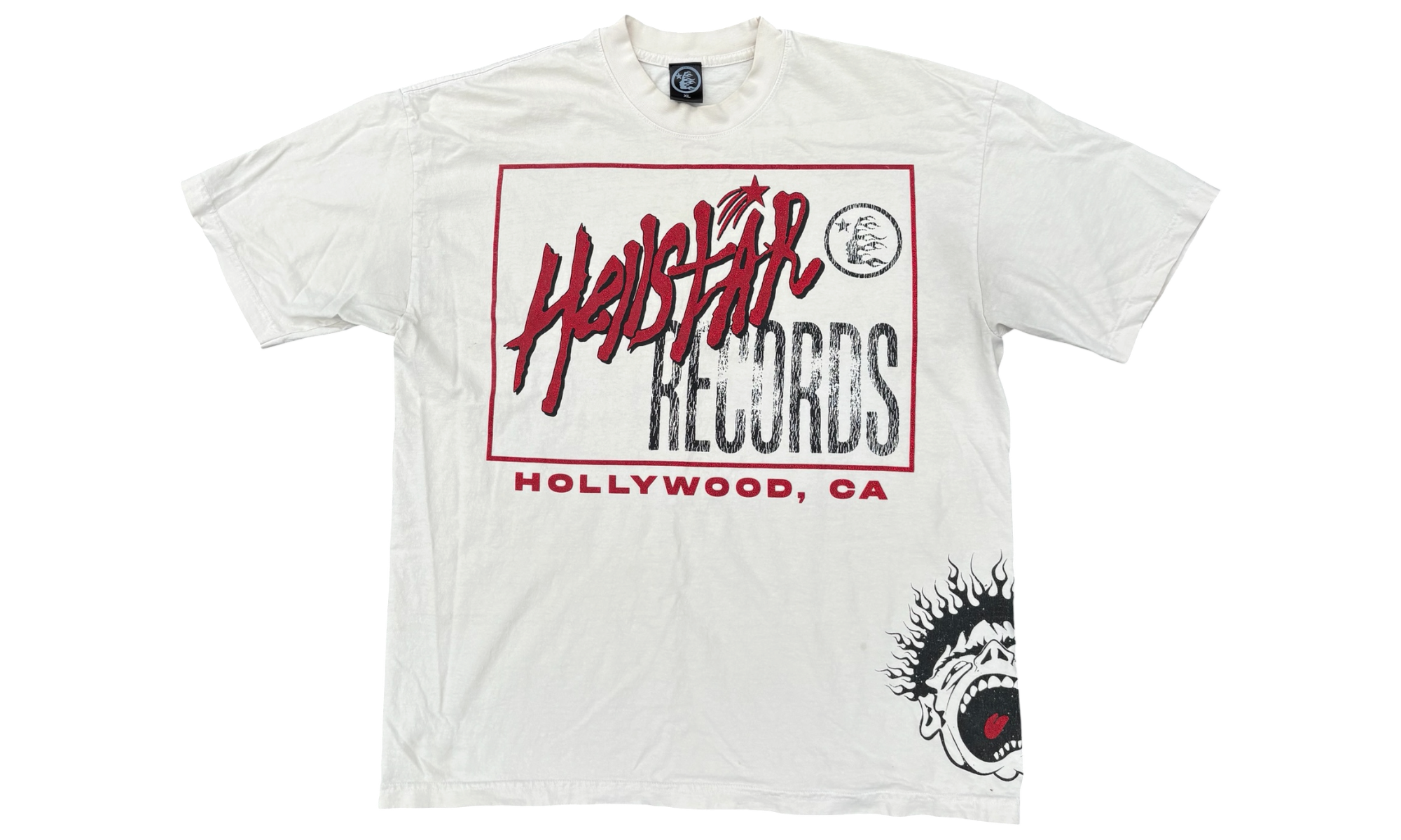 Hellstar Records Cream T-Shirt (PreOwned)
