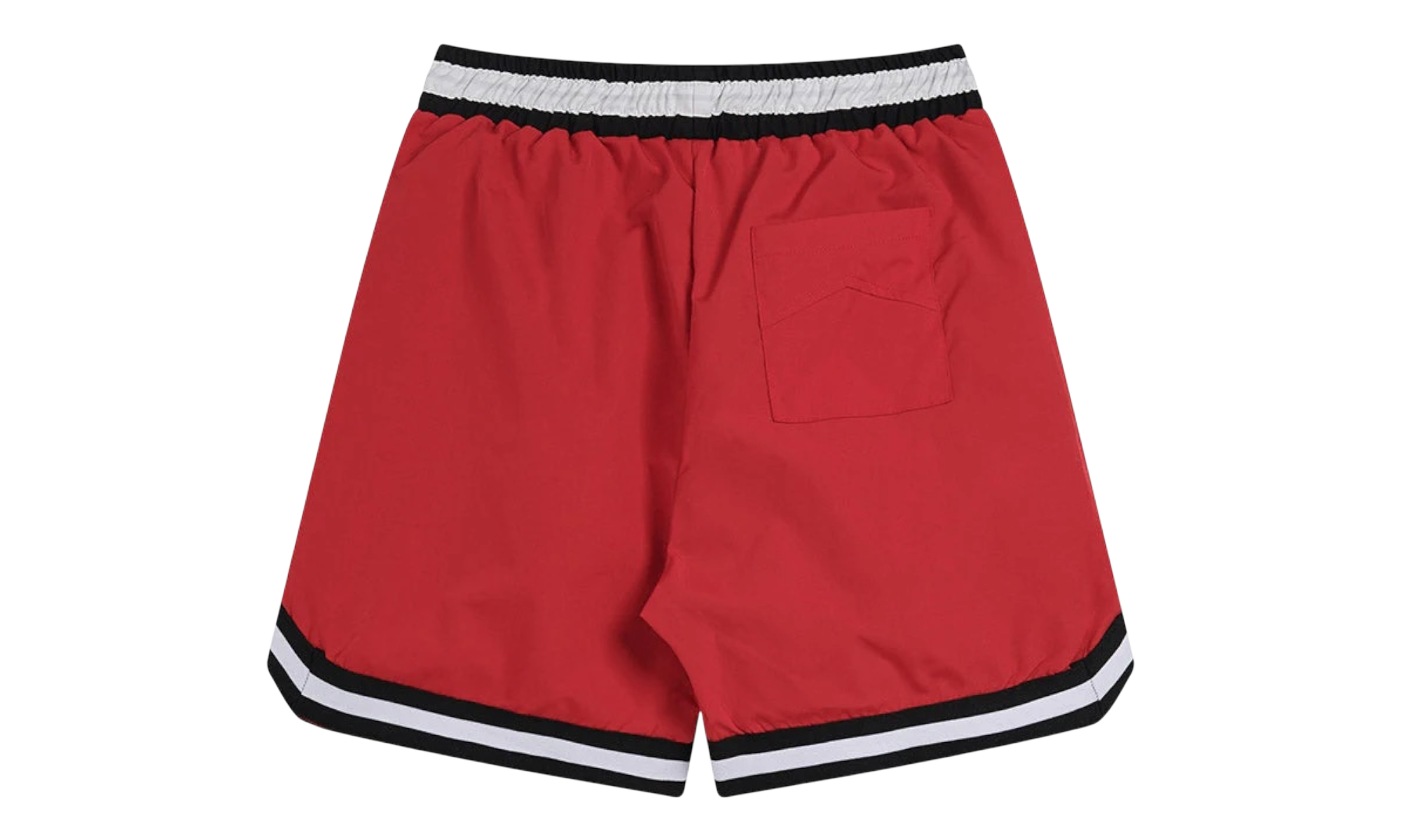 Rhude Court Logo Red Shorts