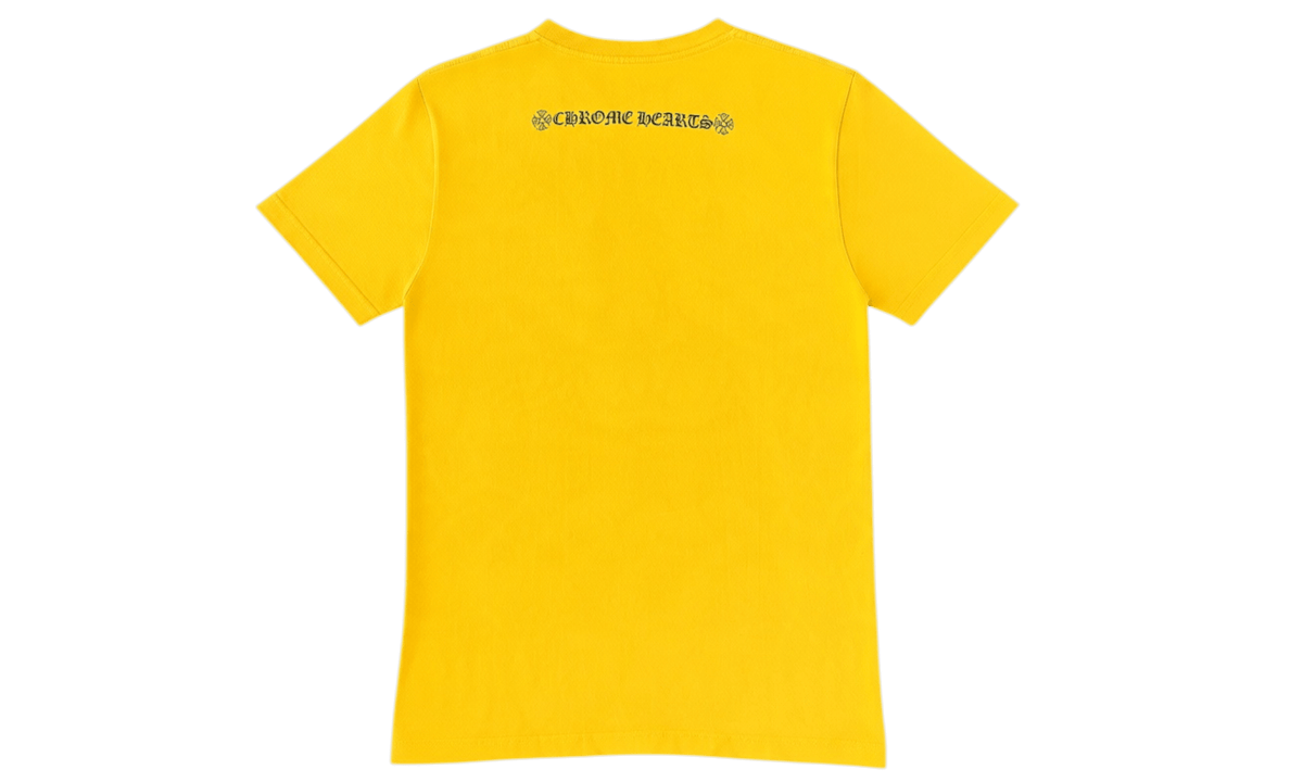 Chrome Hearts Yellow Letters T-Shirt