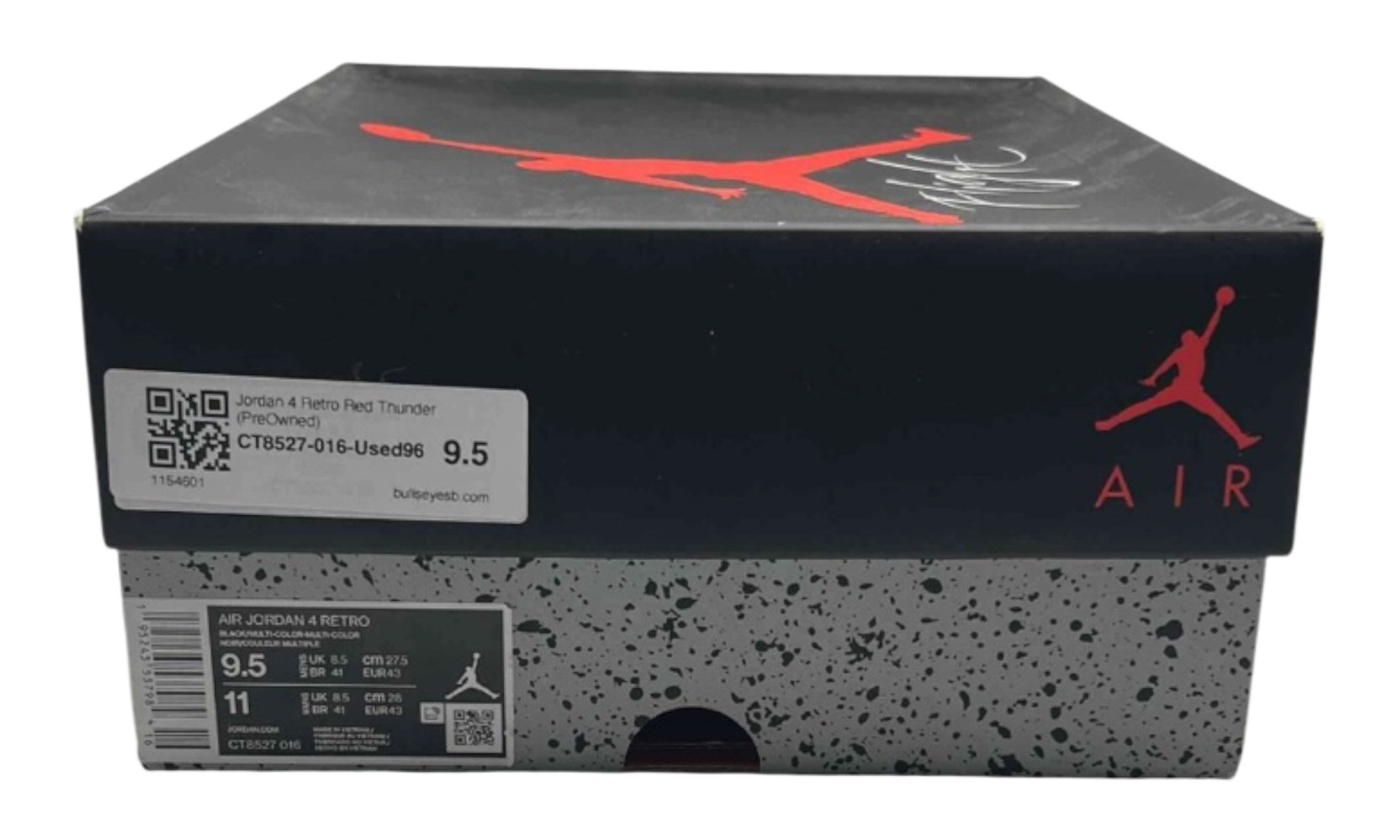 Jordan 4 Retro Red Thunder (PreOwned)