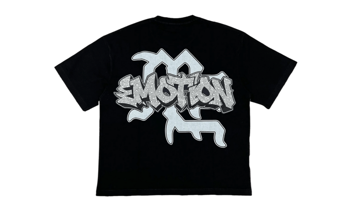 Mixed Emotion "Angel Whispers" Black T-Shirt