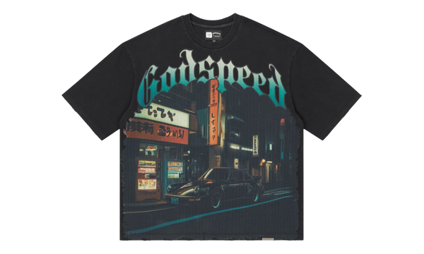 Godspeed Pitstop Tokyo Black T-Shirt