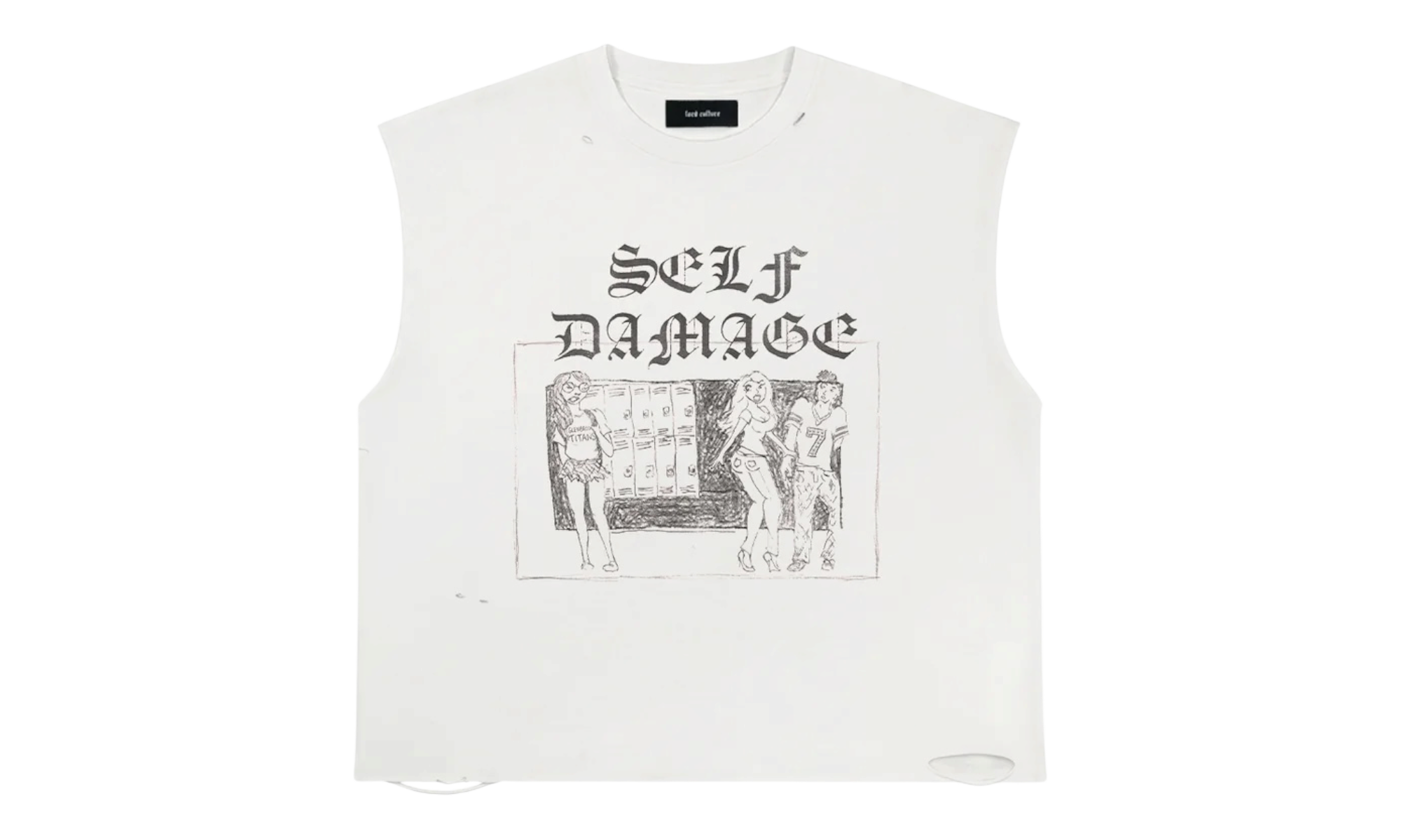 Lord Culture Self Damage Cut Off T-Shirt