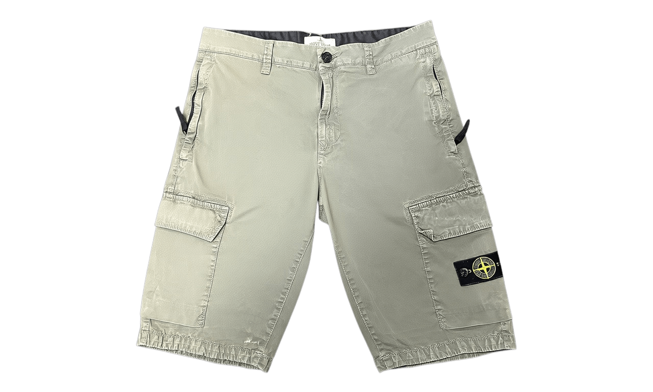 Stone Island Green Cargo Shorts (PreOwned)
